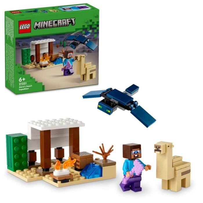 Lego 21251 Minecraft Экспедиция Стива в пустыню
