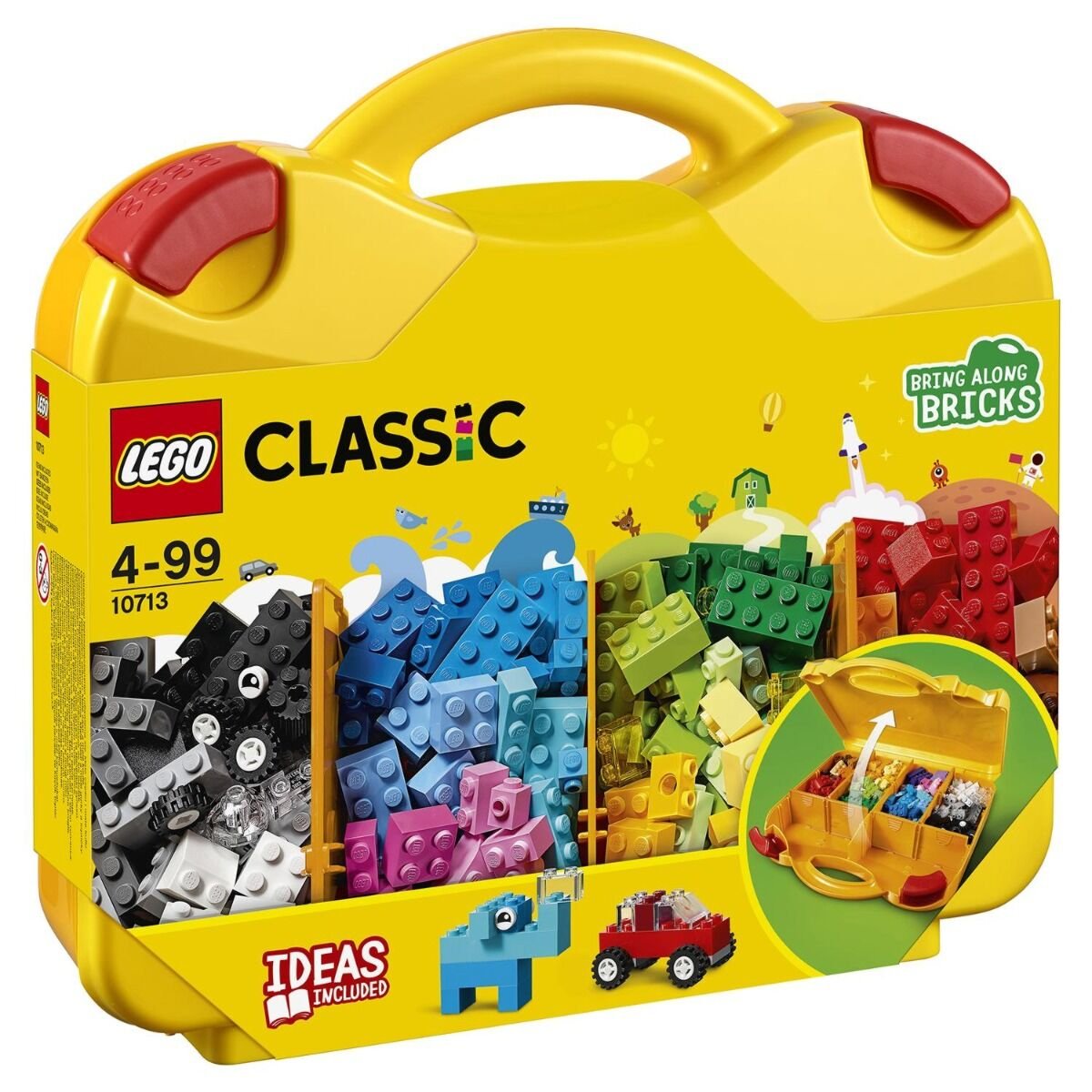Lego 10713 Классика Чемоданчик для творчества и конструирования