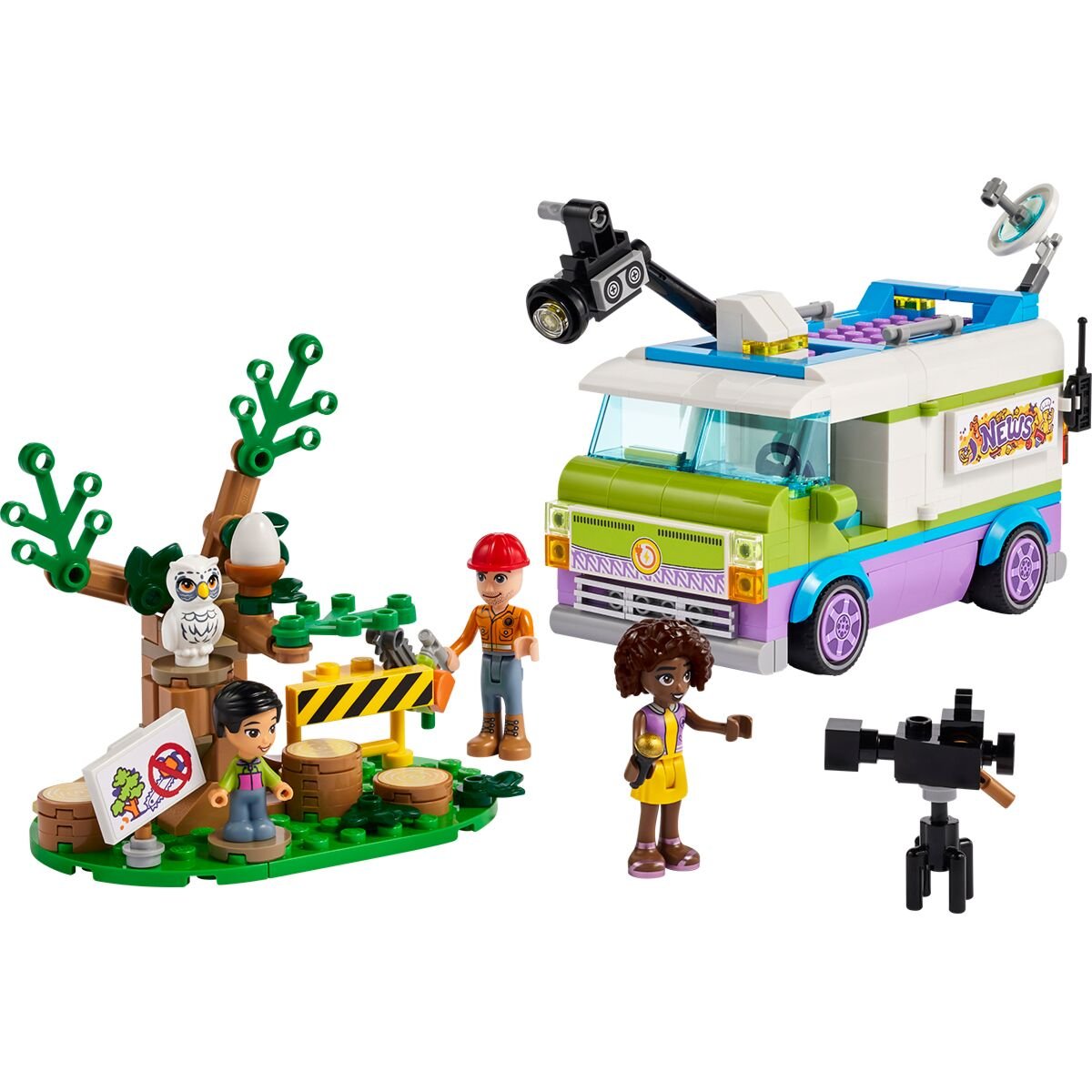 Lego 41749 Подружки Автомобиль съемочной группы
