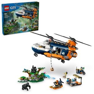Lego 60437 Город Вертолет исследователя джунглей в лагере
