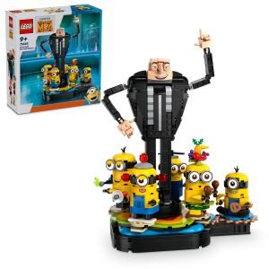 Lego 75582 Миньоны Грю и миньоны из кубиков