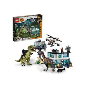Lego 76949 Jurassic World Атака гигантозавра и теризинозавра