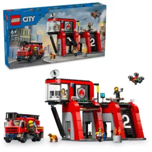 Lego 60414 Город Пожарная часть и пожарная машина
