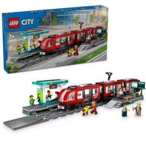 Lego 60423 Город Трамвай и станция в центре города