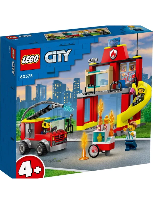 Lego 60375 Город Пожарная часть и пожарная машина
