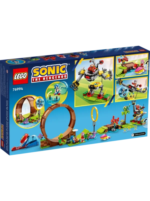 Lego 76994 Соник Испытание петли в зоне Зеленого холма