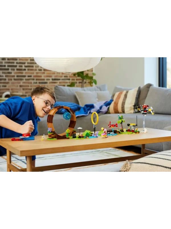 Lego 76994 Соник Испытание петли в зоне Зеленого холма
