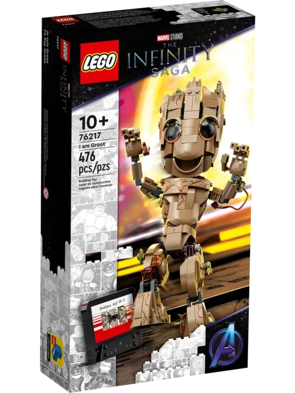 Lego 76217 Супер Герои Я есть Грут
