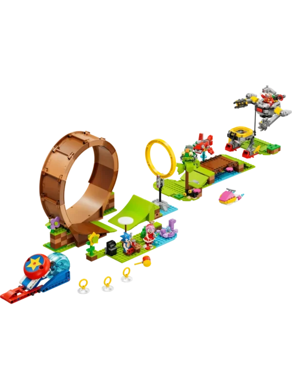 Lego 76994 Соник Испытание петли в зоне Зеленого холма