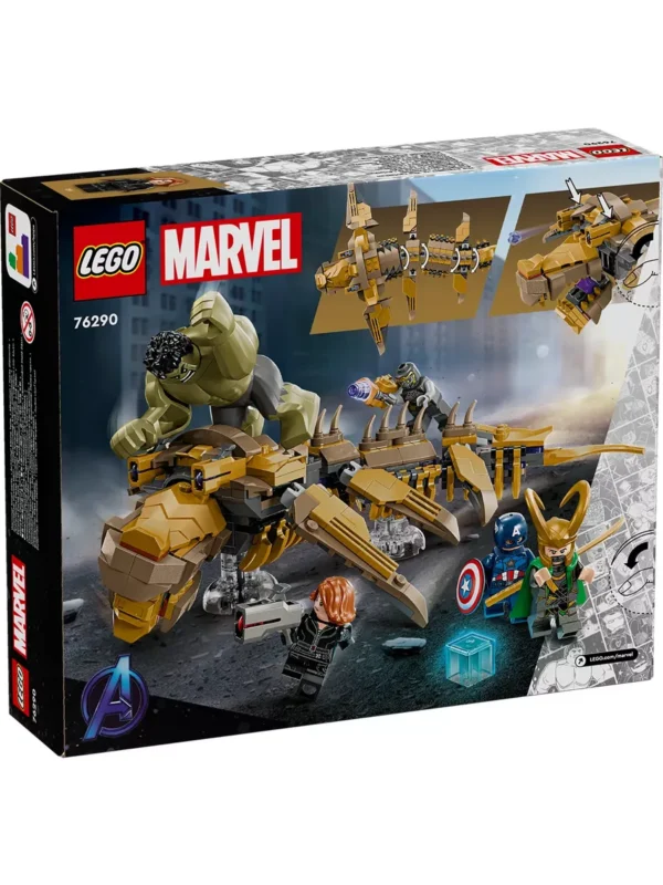 Lego 76290 Супер Герои Мстители против Левиафана