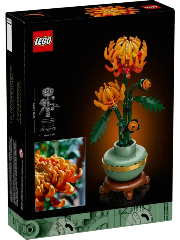 Lego 10368 Icons Хризантема