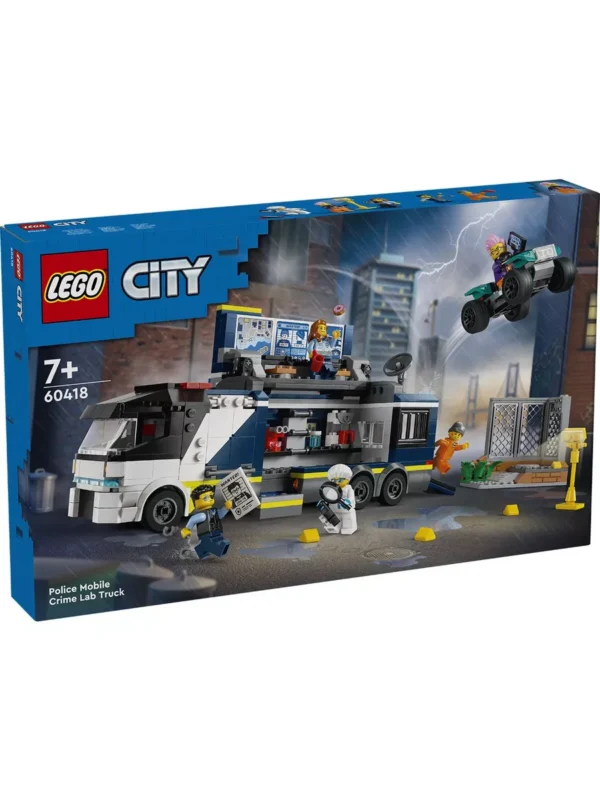 Lego 60418 Город Полицейский мобильный командный трейлер