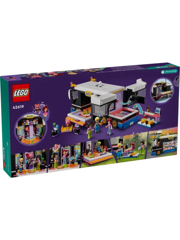 Lego 42619 Подружки Музыкальный туристический автобус поп-звезды