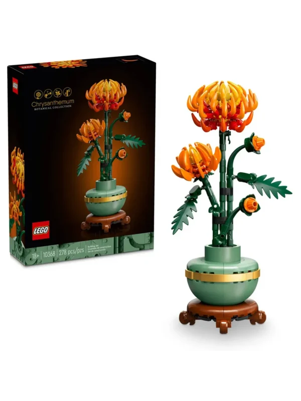 Lego 10368 Icons Хризантема