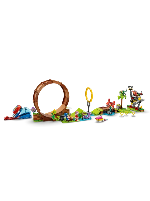 Lego 76994 Соник Испытание петли в зоне Зеленого холма
