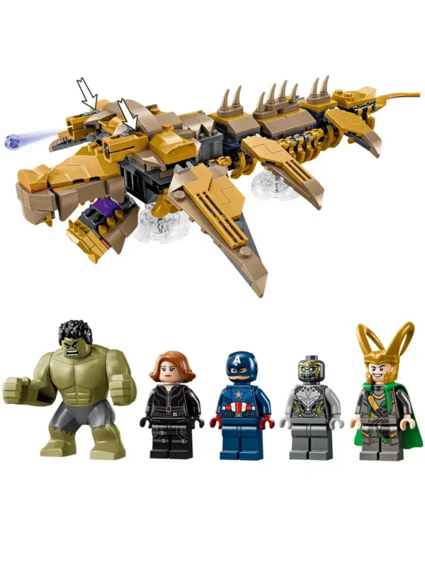 Lego 76290 Супер Герои Мстители против Левиафана