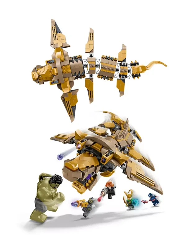 Lego 76290 Супер Герои Мстители против Левиафана