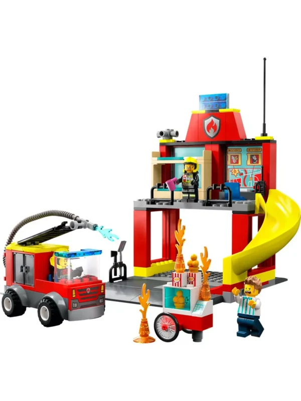 Lego 60375 Город Пожарная часть и пожарная машина