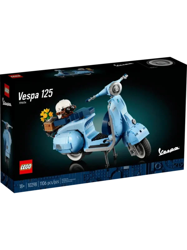 Lego 10298 Icons Мотороллер Vespa 125