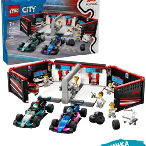 Lego 60444 Город Гараж F1® для Mercedes-AMG и Alpine