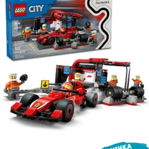 Lego 60443 Город Пит-стоп F1® с болидом Ferrari