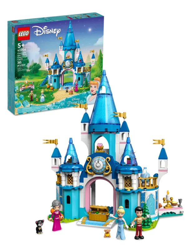 Lego 43206 Принцессы Дисней Замок Золушки и Прекрасного принца