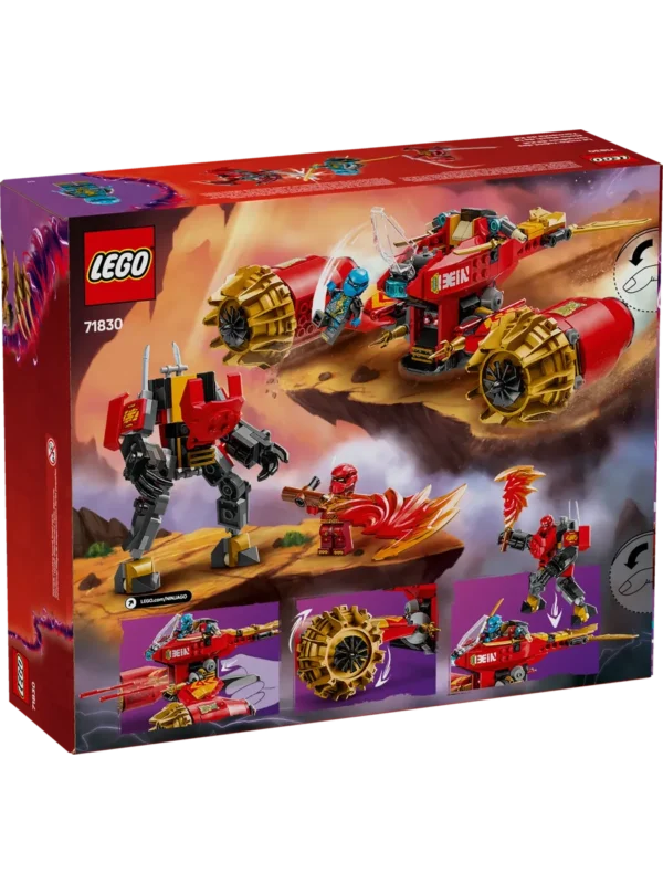 Lego 71830 Ниндзяго Робот «Всадник бури» Кая