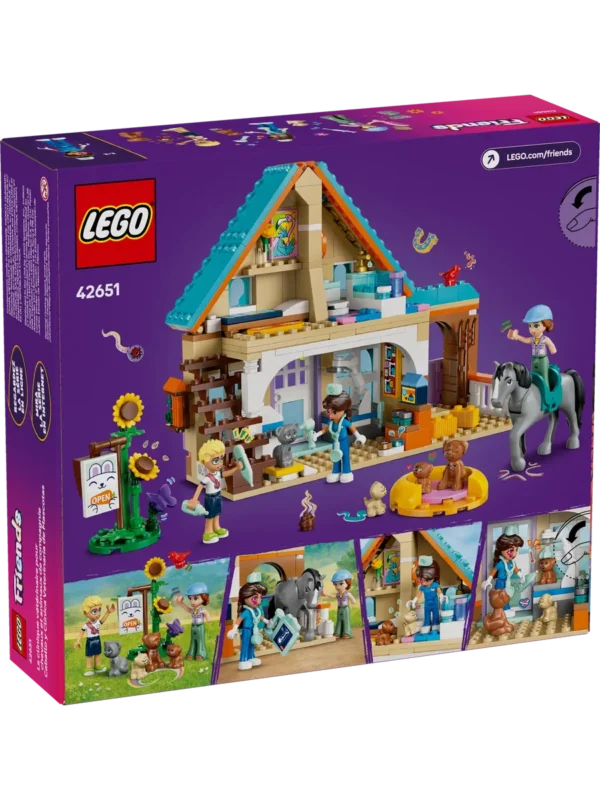 Lego 42651 Подружки Ветклиника для лошадей и питомцев