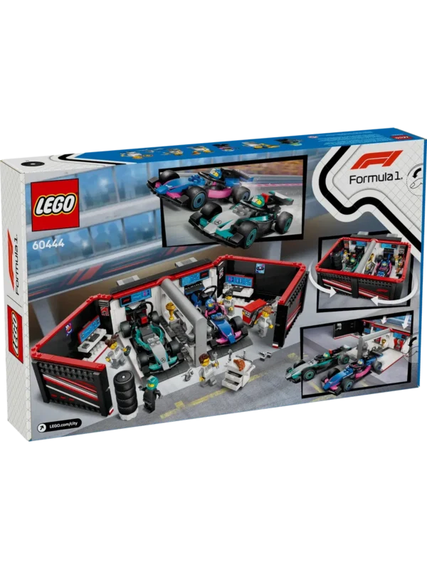 Lego 60444 Город Гараж F1® для Mercedes-AMG и Alpine