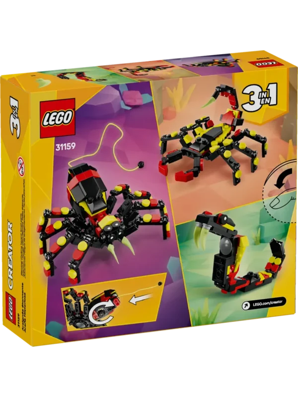 Lego 31159 Криэйтор Дикие животные: Удивительный паук