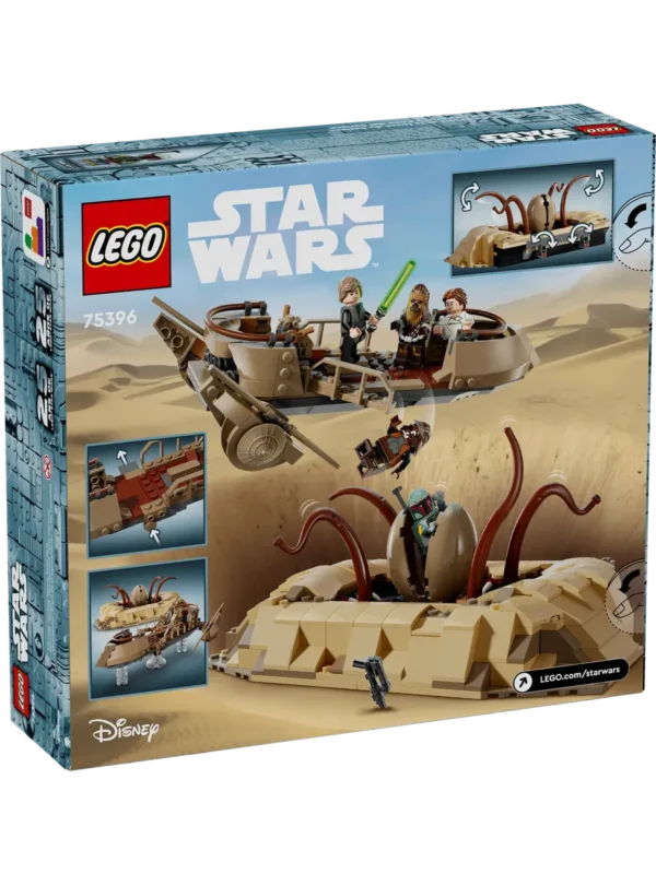 Lego 75396 Звездные войны Пустынный скиф и яма Сарлакка