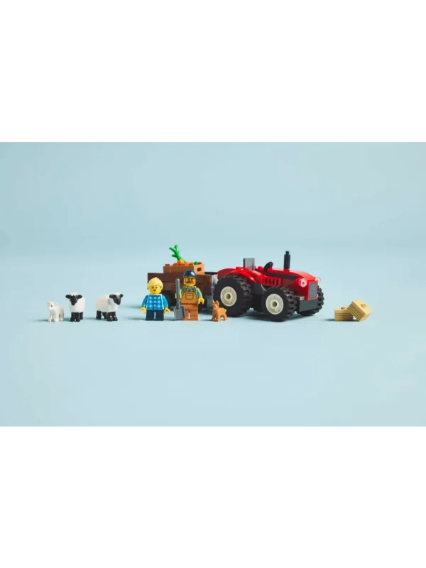 Lego 60461 Город Красный трактор с прицепом и овцой