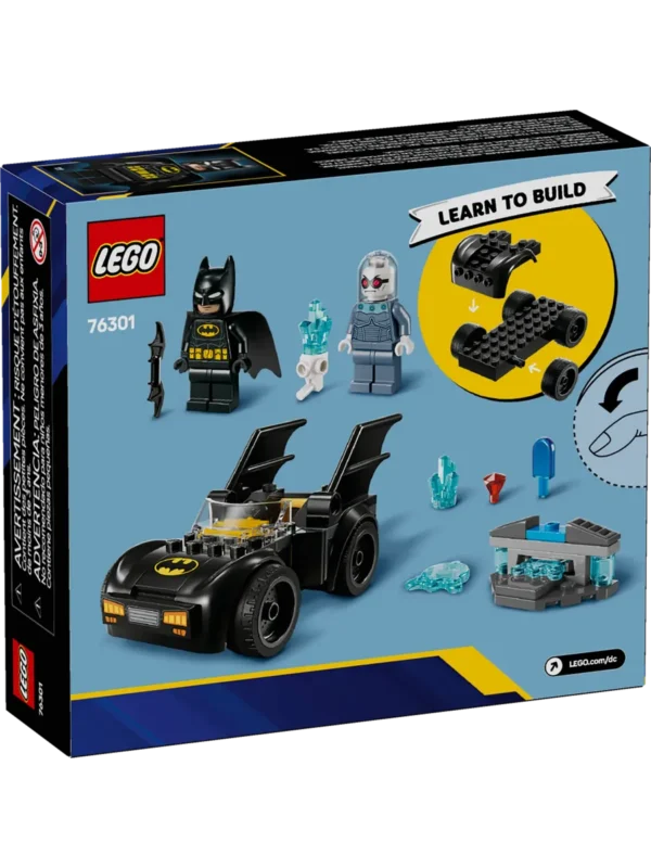 Lego 76301 Супер Герои Бэтмен и бэтмобиль против мистера Фриза
