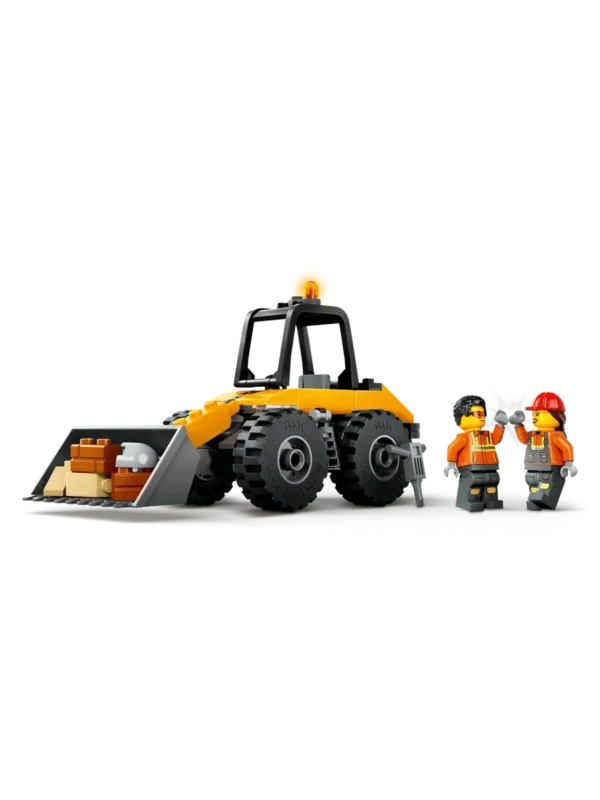 Lego 60450 Город Желтый строительный колесный погрузчик