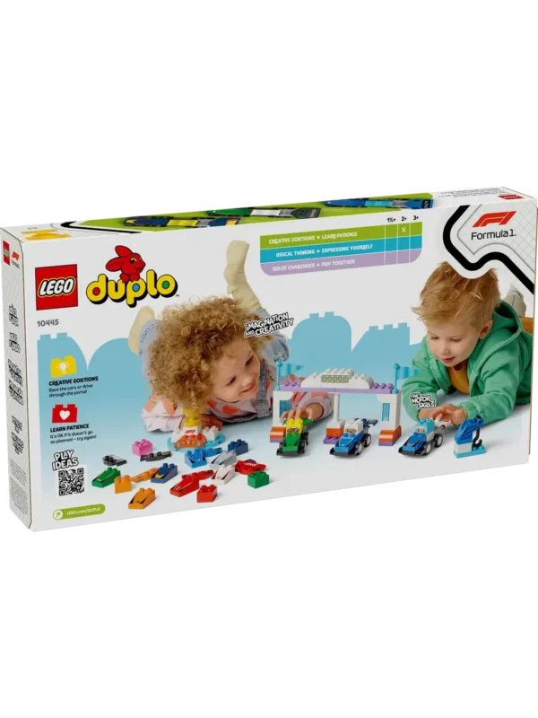 Lego 10445 Дупло Гоночные машины и пилоты команды F1