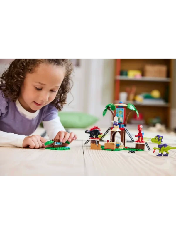 Lego 11200 Spidey Битва рапторов Спайди и Гобби в штабе
