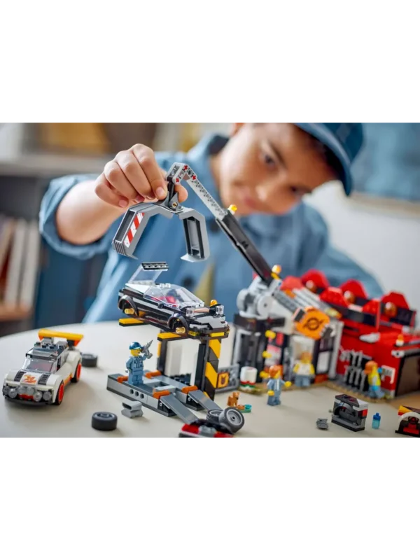 Lego 60472 Город Свалка металлолома с машинами