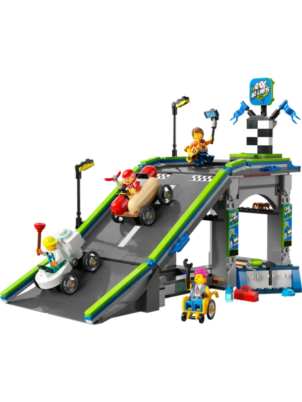 Lego 60460 Город Без границ: Гоночная трасса с трмплином