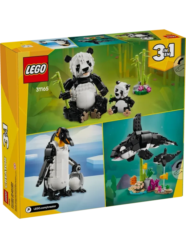 Lego 31165 Криэйтор Дикие животные: Семейство панд