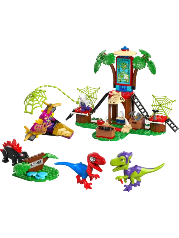 Lego 11200 Spidey Битва рапторов Спайди и Гобби в штабе