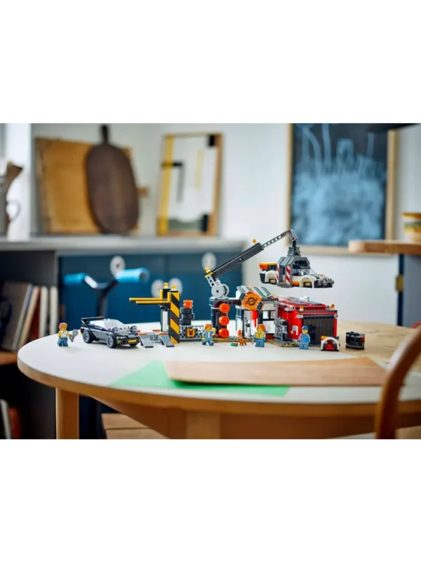 Lego 60472 Город Свалка металлолома с машинами