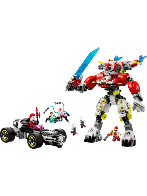 Lego 71497 DREAMZzz Робот-тигр Купера и гоночный болид Зеро