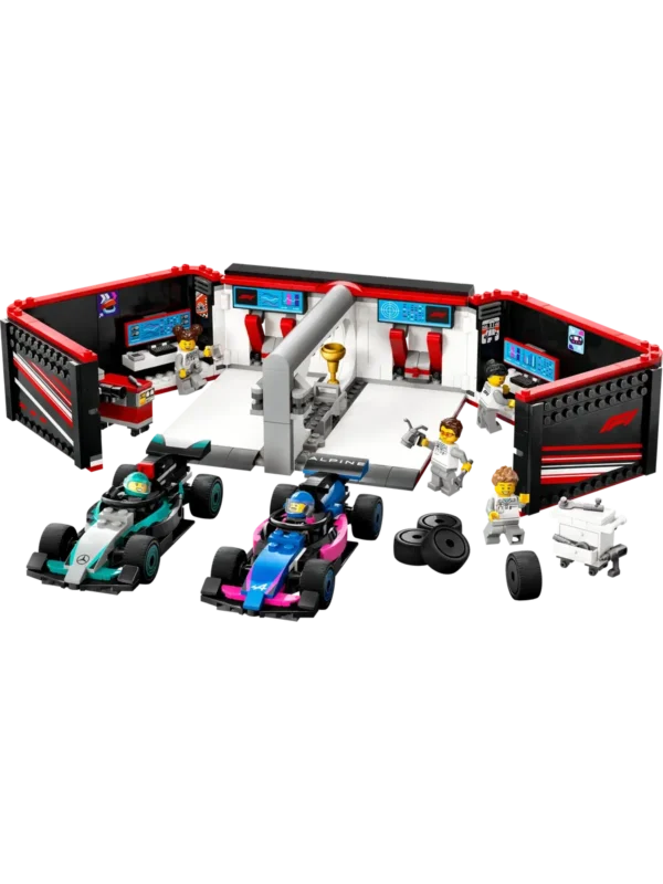 Lego 60444 Город Гараж F1® для Mercedes-AMG и Alpine