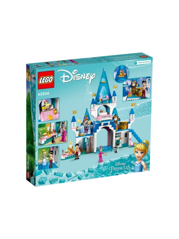 Lego 43206 Принцессы Дисней Замок Золушки и Прекрасного принца