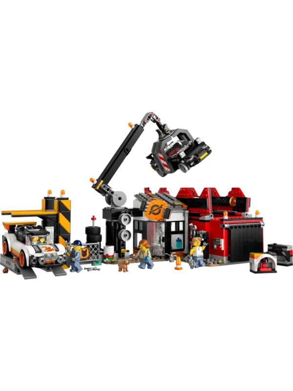 Lego 60472 Город Свалка металлолома с машинами