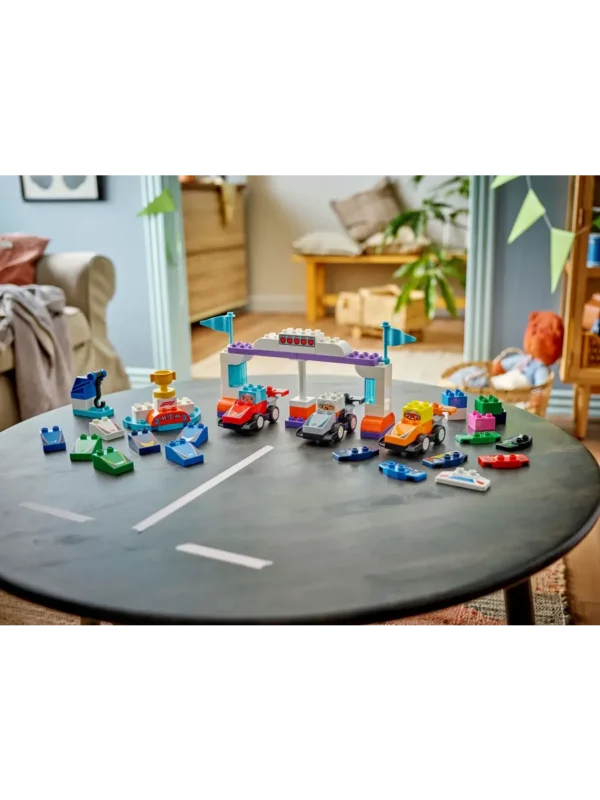 Lego 10445 Дупло Гоночные машины и пилоты команды F1