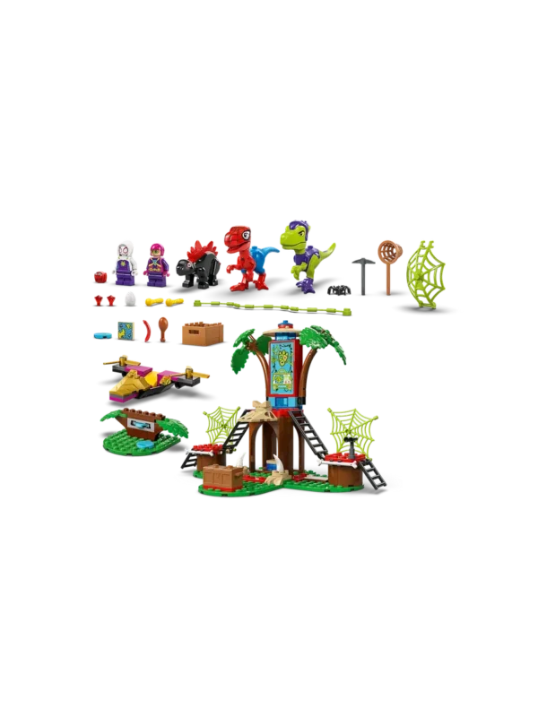 Lego 11200 Spidey Битва рапторов Спайди и Гобби в штабе