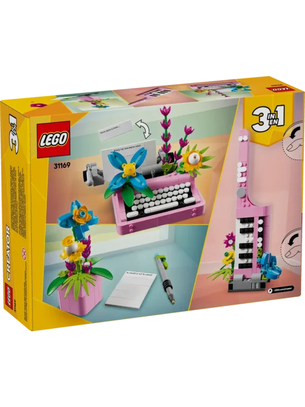 Lego 31169 Криэйтор Пишущая машинка с цветами