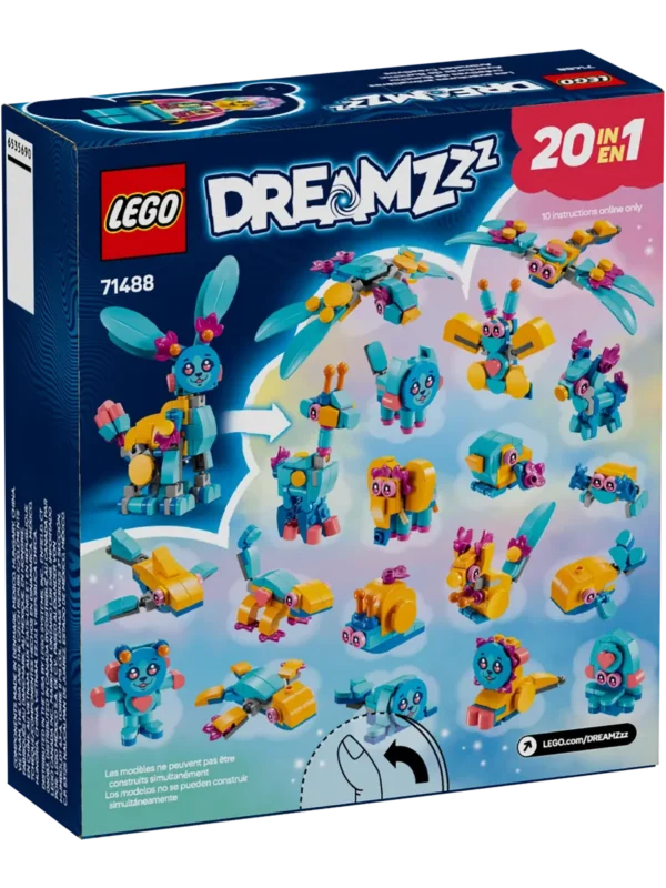 Lego 71488 DREAMZzz Приключения творческих животных Банчу