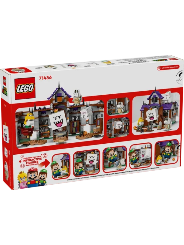 Lego 71436 Super Mario Особняк с привидениями Короля Бу